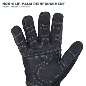 03-3450-80 Youngstown Waterproof Winter Plus Glove - Non-slip Palm Reinforcement