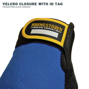 06-3020-60 Youngstown Mechanics Plus Glove - Velcro Closure with ID Tag