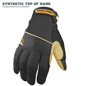 12-3185-70 Youngstown Hybrid XT Glove - Synthetic Top of Hand