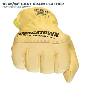 12-3365-60 Youngstown FR Ground Glove - Goat Grain Leather
