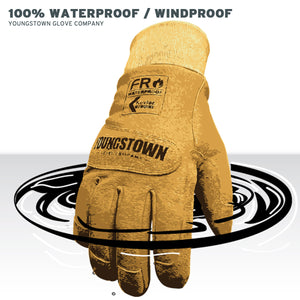 12-3465-60 Youngstown FR Waterproof Ground Glove - 100% Waterproof and Windproof