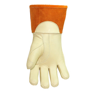 Youngstown 12” Primary Protector Leather Glove - hand view