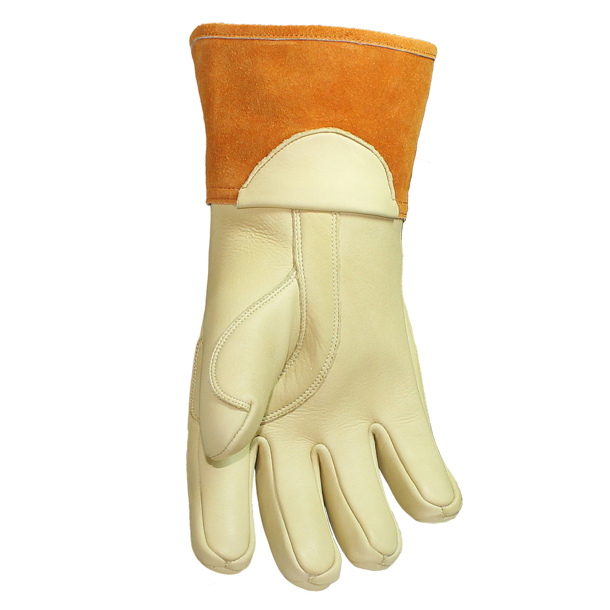 Youngstown 12" Cut Resistant Primary Leather Protector - Palm side