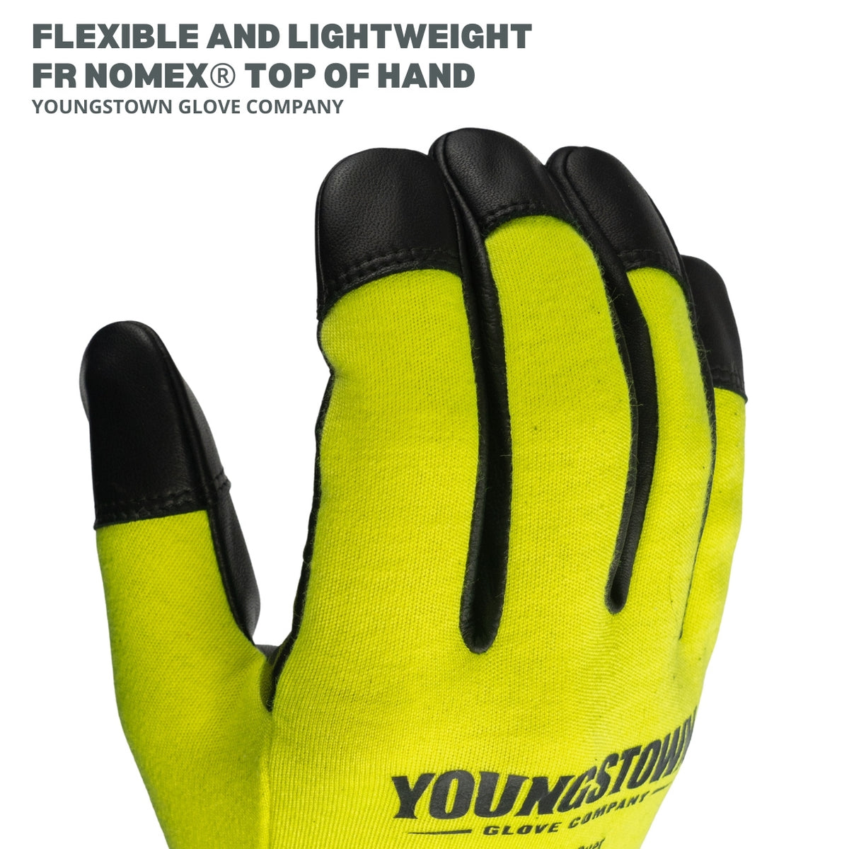10in Secondary Expertex Hybrid Protector  Flexible And Lightweight FR Nomex Top Of Hand