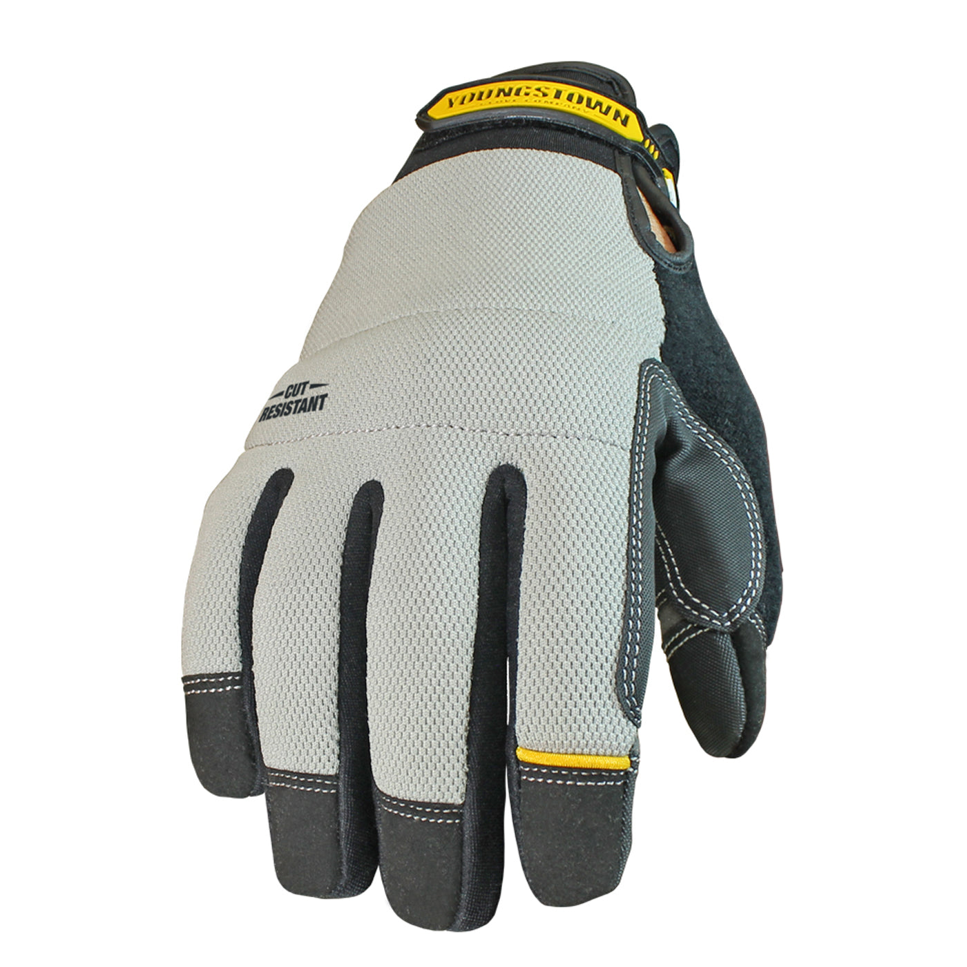 Youngstown Gloves - Guantes de trabajo de cuero para hombre, forro de  kevlar, corte, perforación, resistente al fuego, clasificación de arco