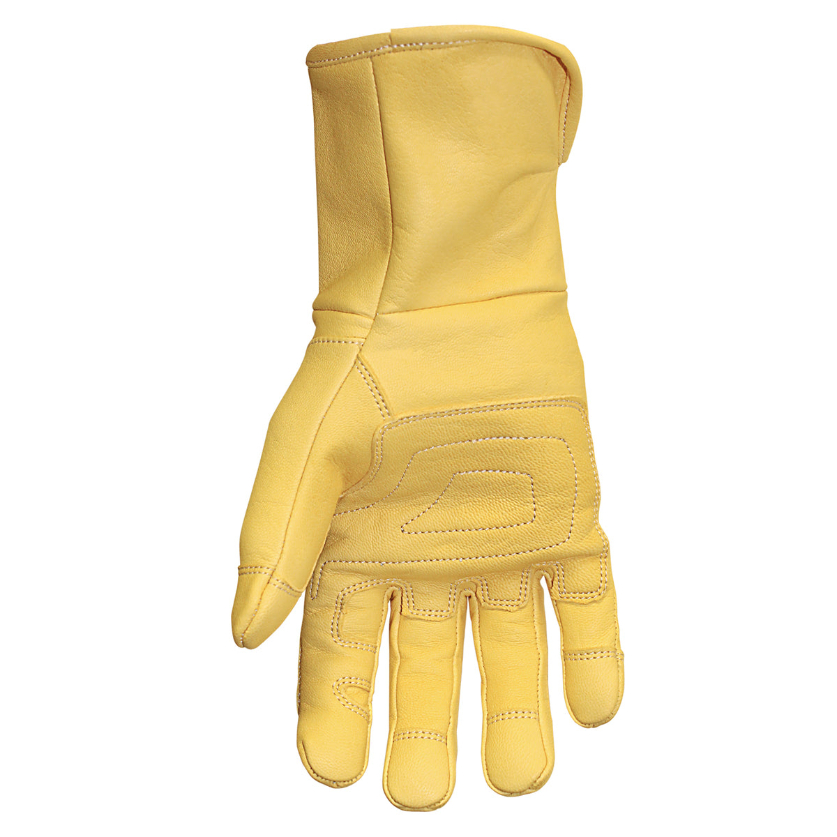 C Street Leather Palm Large Work Gloves
