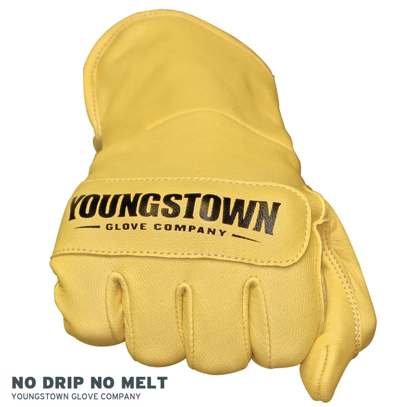 Youngstown Glove 11-3245-60-L Leather Utility Plus Gloves - Large, Heavy Duty