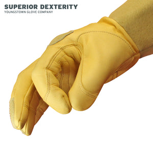 11-3255-60 Youngstown Leather Utility WC Glove - Superior Dexterity