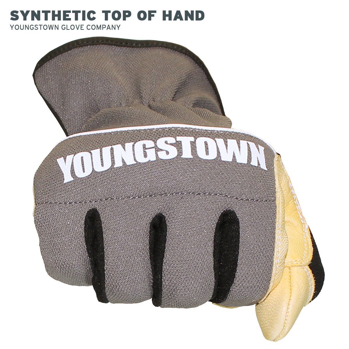 Youngstown Glove Cut Resistant General Utility Synthetic Work Gloves For  Men - Kevlar Lined - Gray, Small