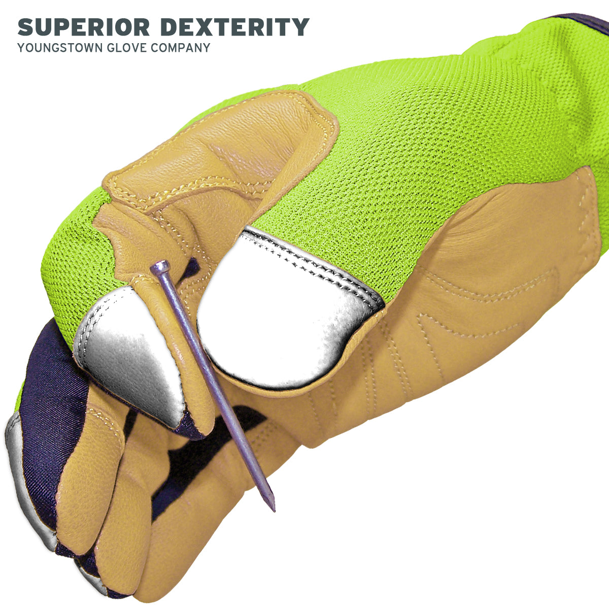 Youngstown Cut Resistant Safety Lime Hybrid X-Large
