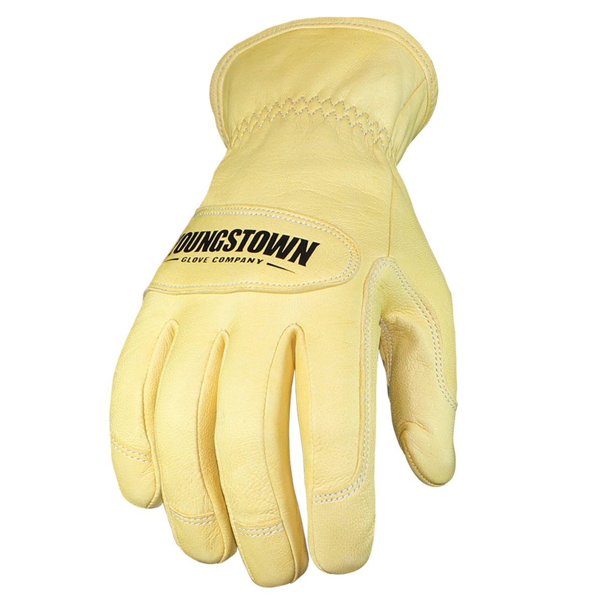 FIRM GRIP General Purpose Medium Glove, Gray/Yellow
