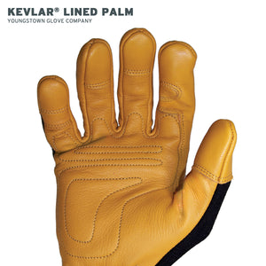 12-3270-80 Youngstown FR Mechanics Hybrid Glove - Kevlar Lined Palm