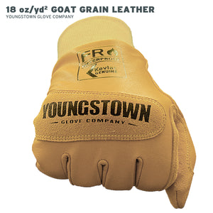 12-3465-60 Youngstown FR Waterproof Ground Glove - Goat Grain Leather