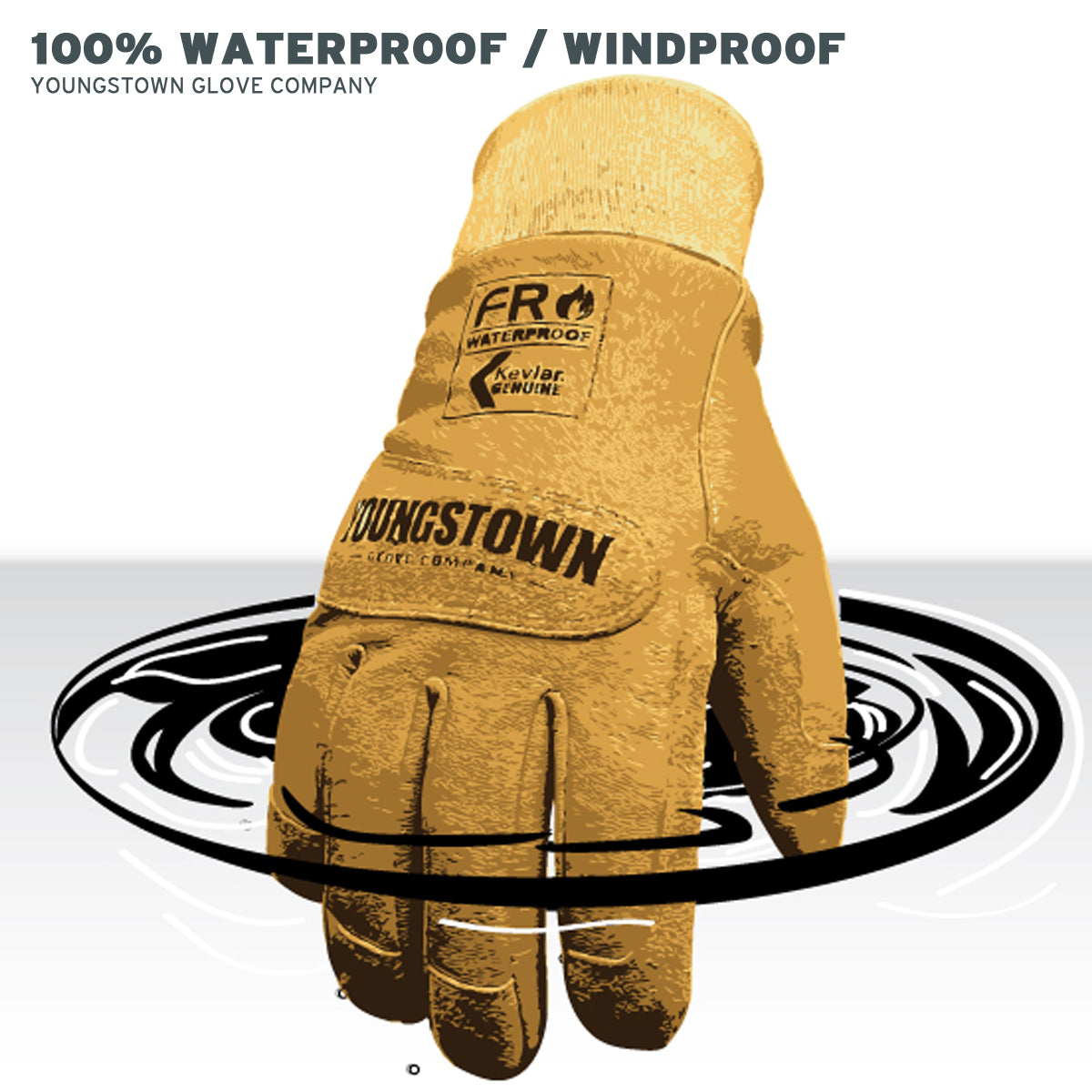 FR Waterproof Ground Glove - Youngstown