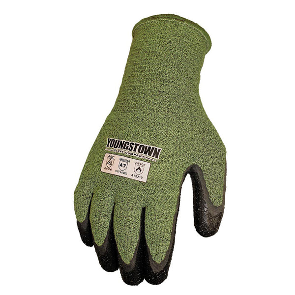 FR 4000 — Arc Rated Cut Resistant Coated Palm Glove for Utility