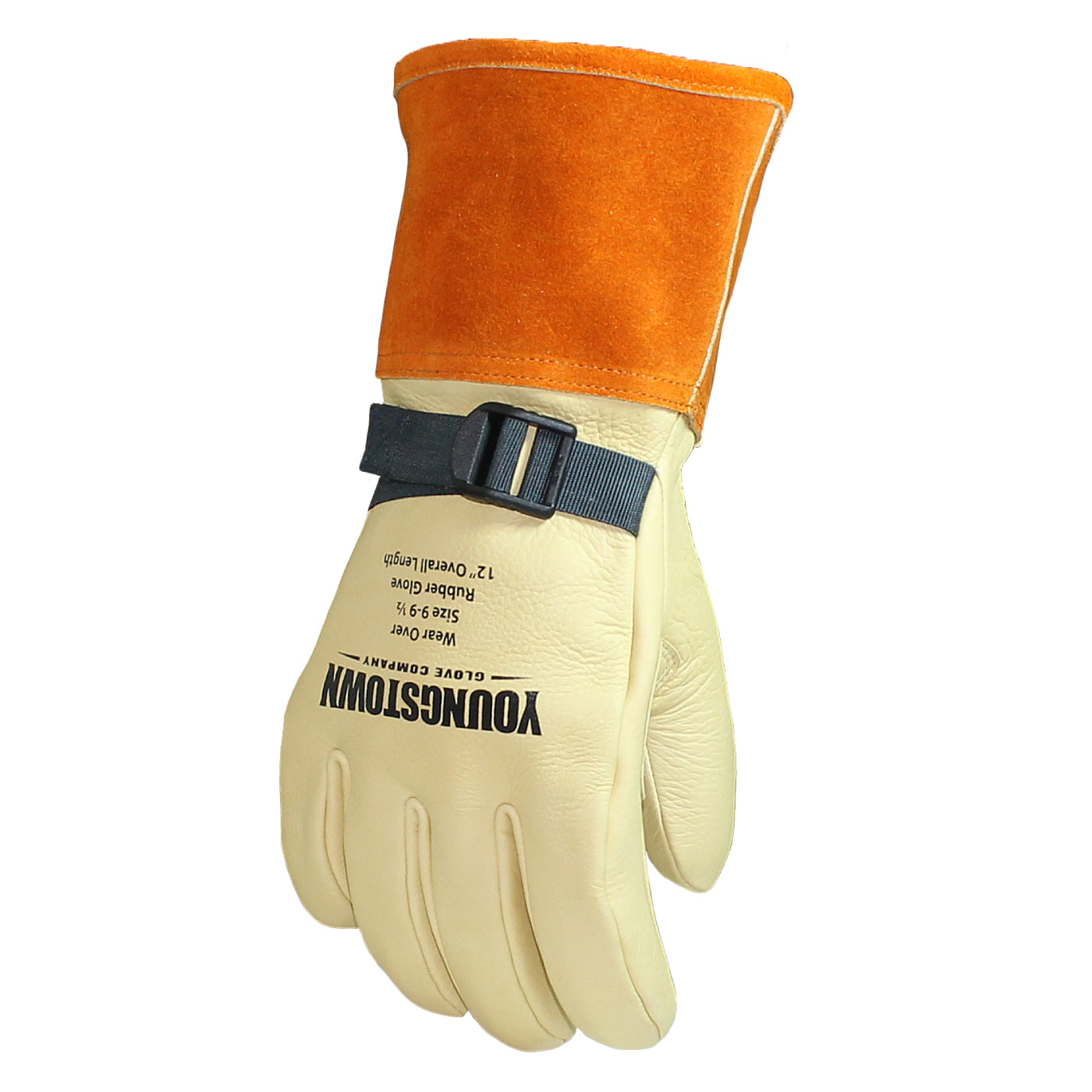 Youngstown 12” Primary Protector Leather Glove - Front view