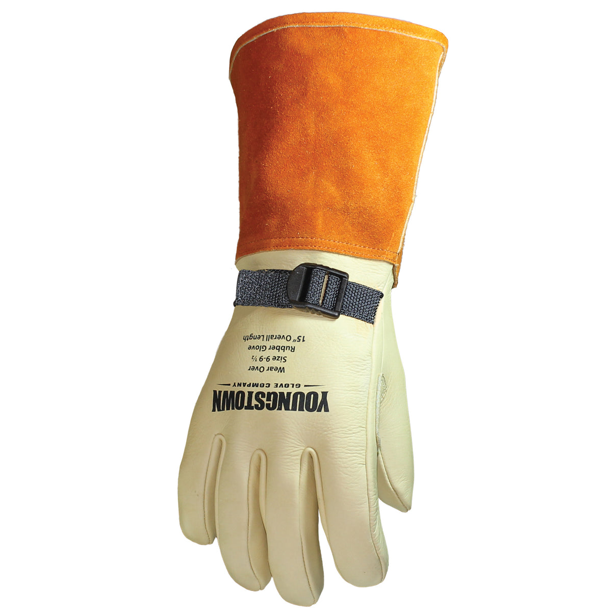 16-5100-15 Youngstown 15&quot; Primary Leather Protector Glove - Main image
