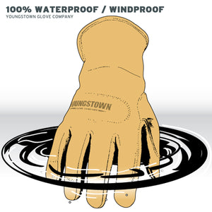 12-3290-60 Youngstown FR Waterproof Ultimate Glove - 100% Waterproof and Windproof